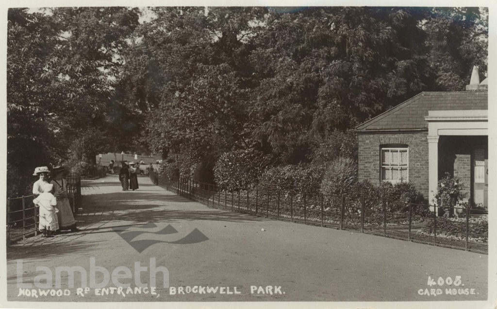 BROCKWELL PARK ENTRANCE, HERNE HILL