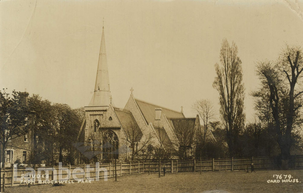 ST JUDE’S FROM BROCKWELL PARK, HERNE HILL