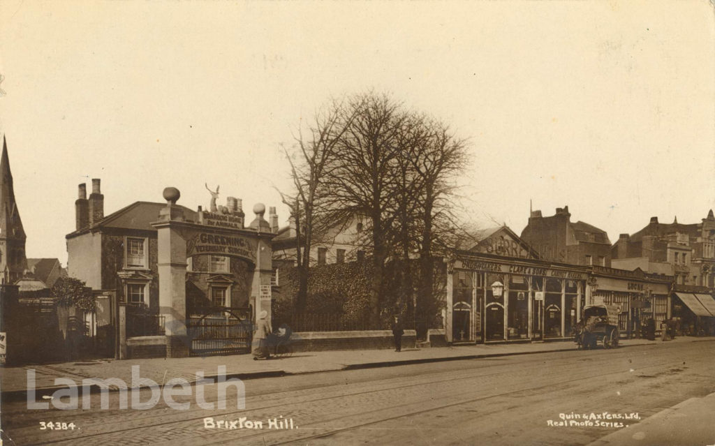 UNDERTAKERS & VETS, BRIXTON HILL