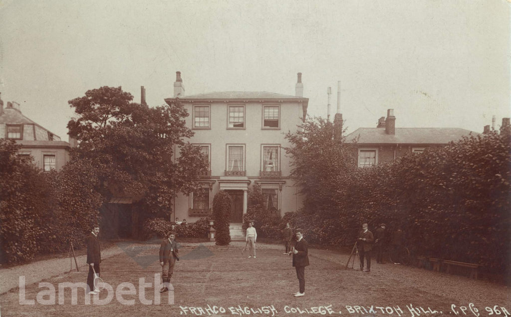 FRANCO-ENGLISH COLLEGE, BRIXTON HILL