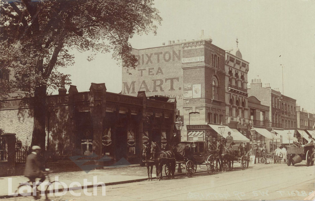 MAXWELL BROS, UNDERTAKERS, BRIXTON ROAD, BRIXTON NORTH