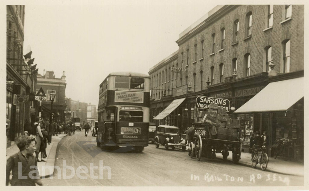 RAILTON ROAD, BRIXTON