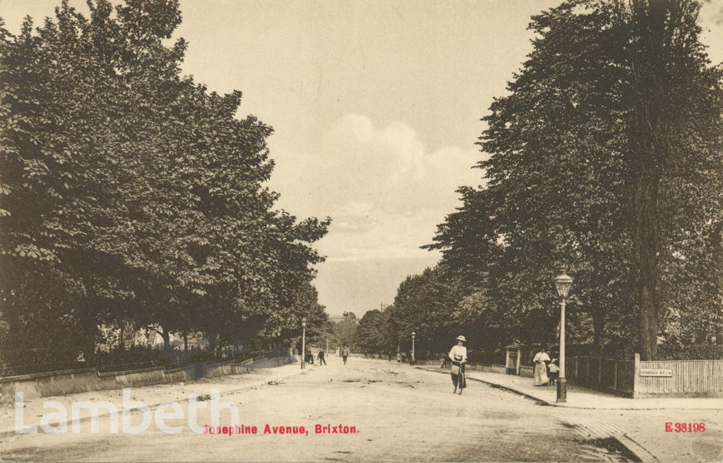 JOSEPHINE AVENUE, BRIXTON HILL