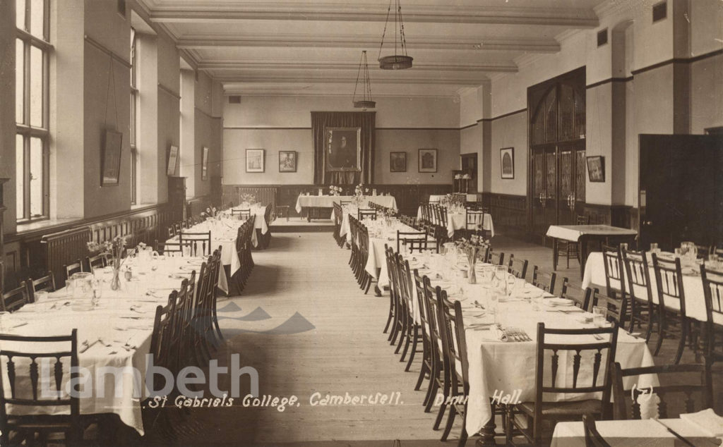 DINING HALL, ST GABRIEL’S COLLEGE, BRIXTON NORTH