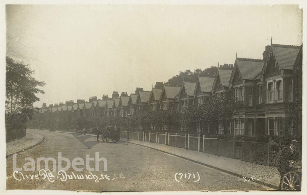 CLIVE ROAD, WEST DULWICH