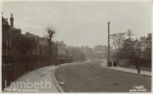 PARK HALL ROAD, WEST DULWICH