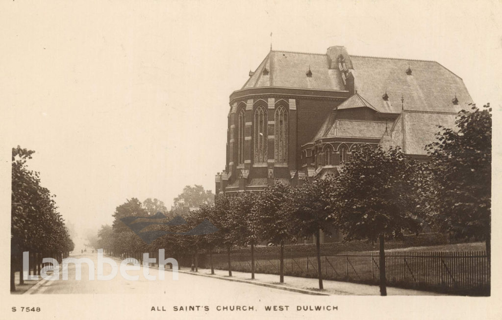 ALL SAINTS, ROSENDALE ROAD, WEST DULWICH