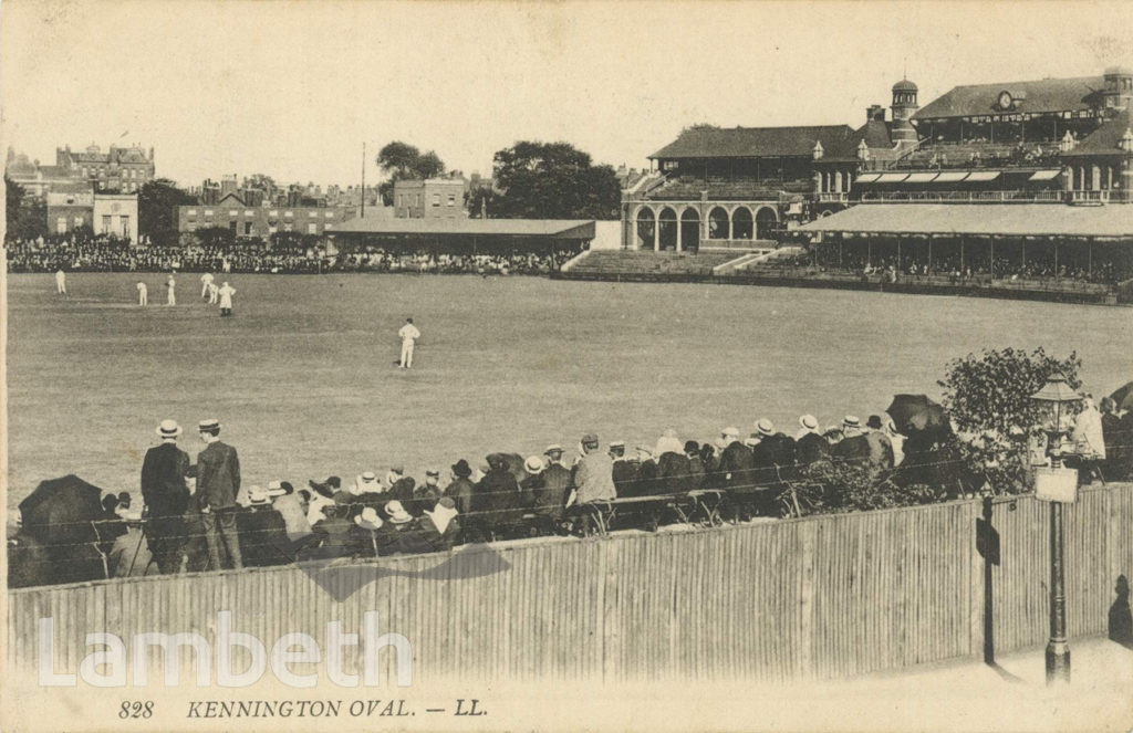 CRICKET MATCH, KENNINGTON OVAL