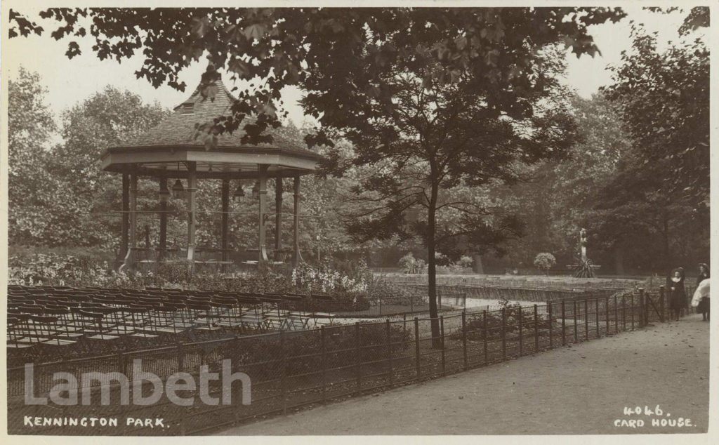 BANDSTAND, KENNINGTON PARK, KENNINGTON