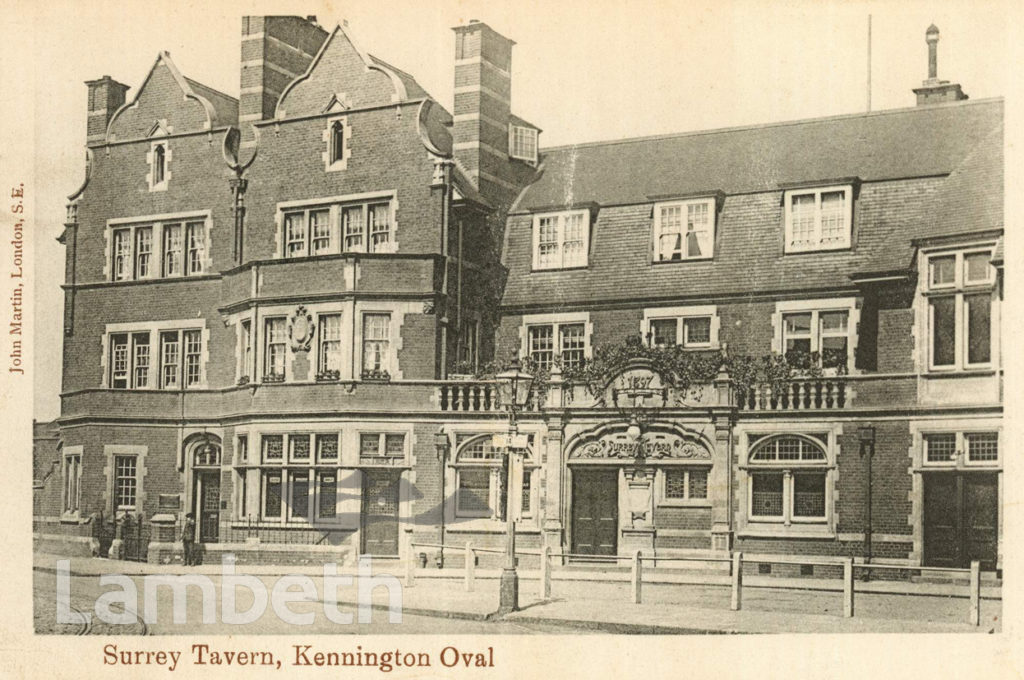 SURREY TAVERN, KENNINGTON OVAL