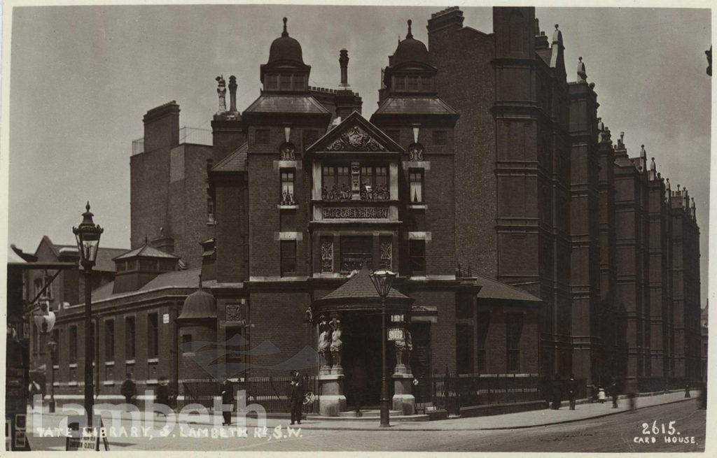 TATE LIBRARY, SOUTH LAMBETH ROAD