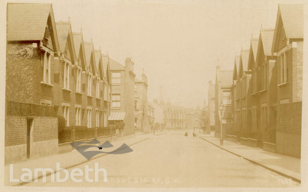 RHODESIA ROAD, STOCKWELL