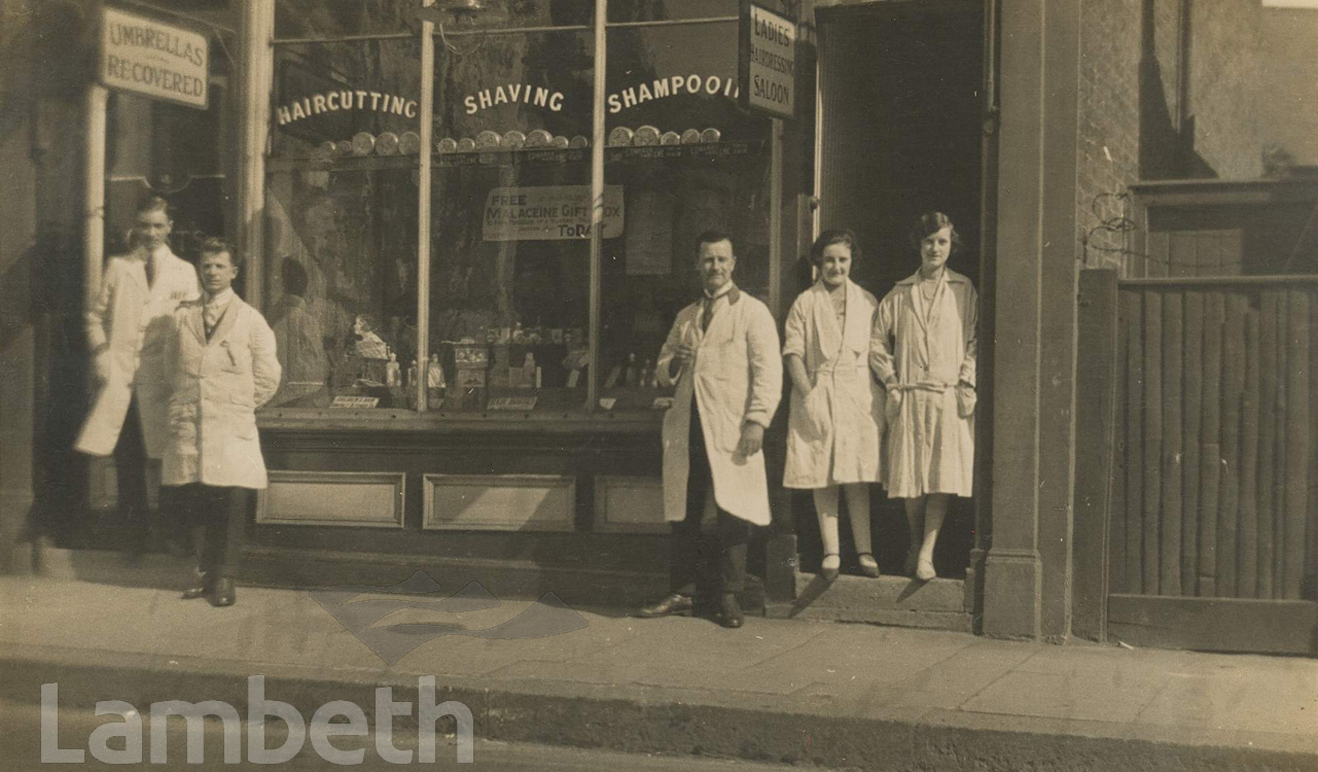 MABER’S BARBER SHOP STAFF, 15 MITCHAM LAN