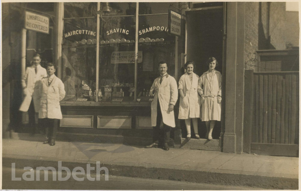 MABER’S BARBER SHOP STAFF, 15 MITCHAM LANE, STREATHAM