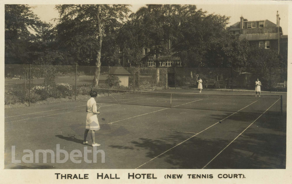 THRALE HALL HOTEL, MITCHAM LANE, STREATHAM