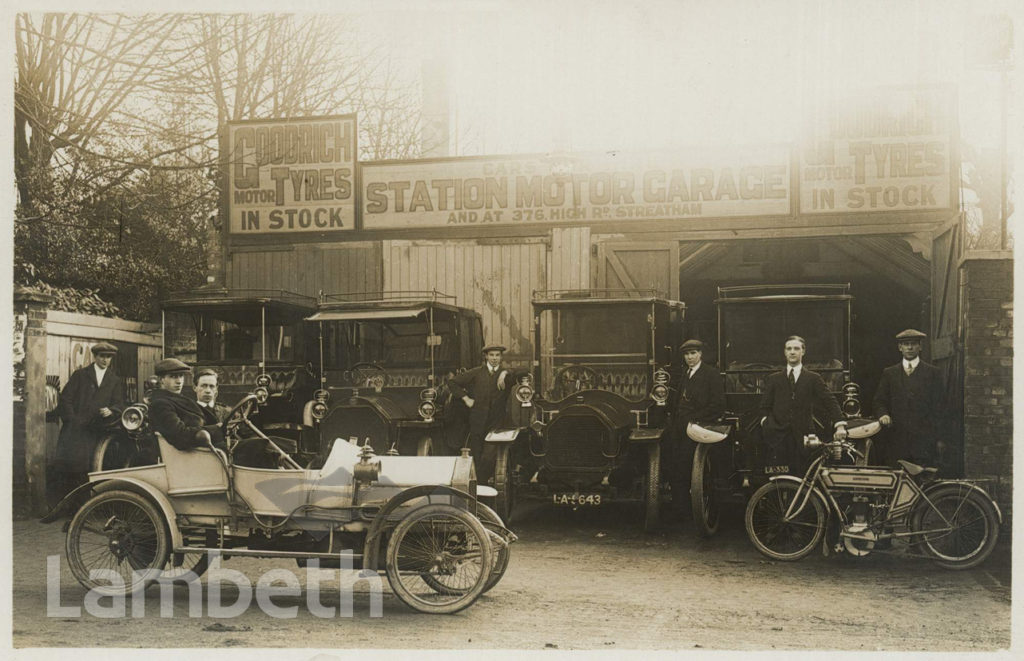 STATION MOTOR GARAGE, STREATHAM HIGH ROAD