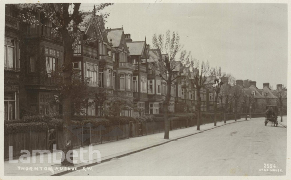 THORNTON AVENUE, STREATHAM HILL