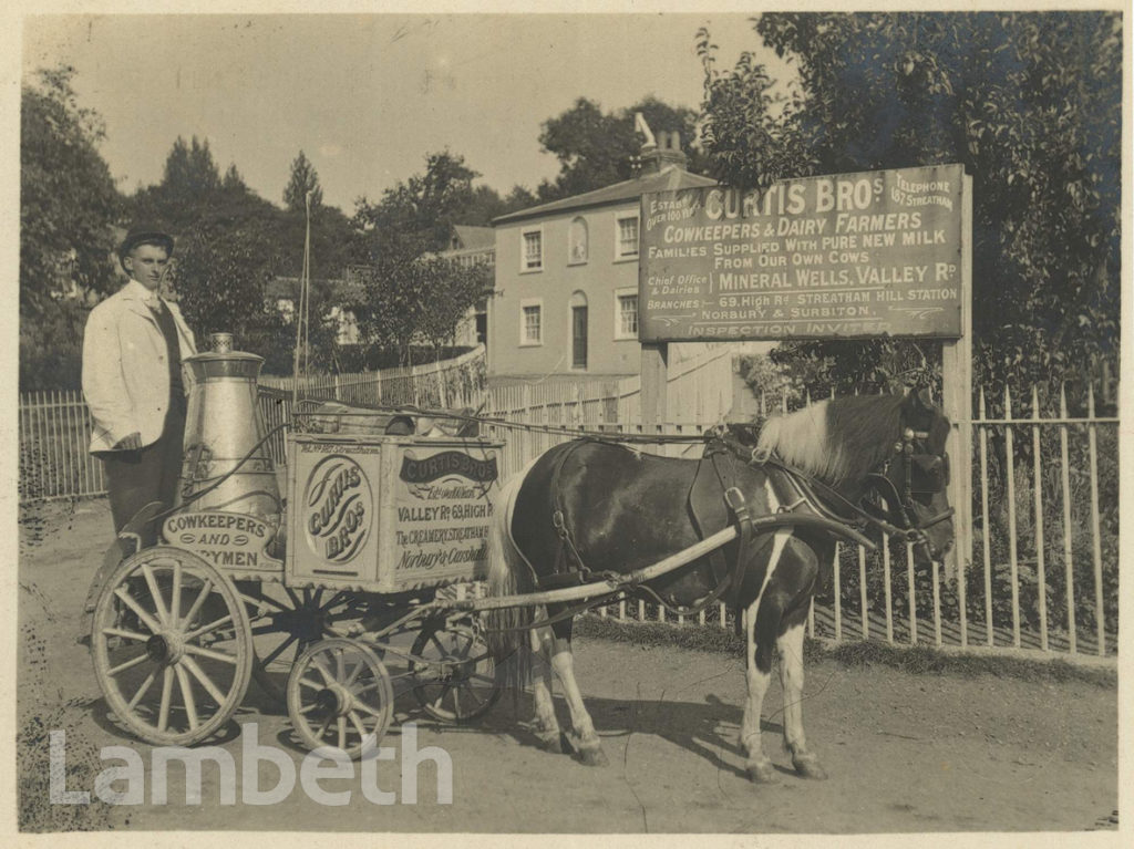 CURTIS BROS DAIRY, VALLEY ROAD, STREATHAM