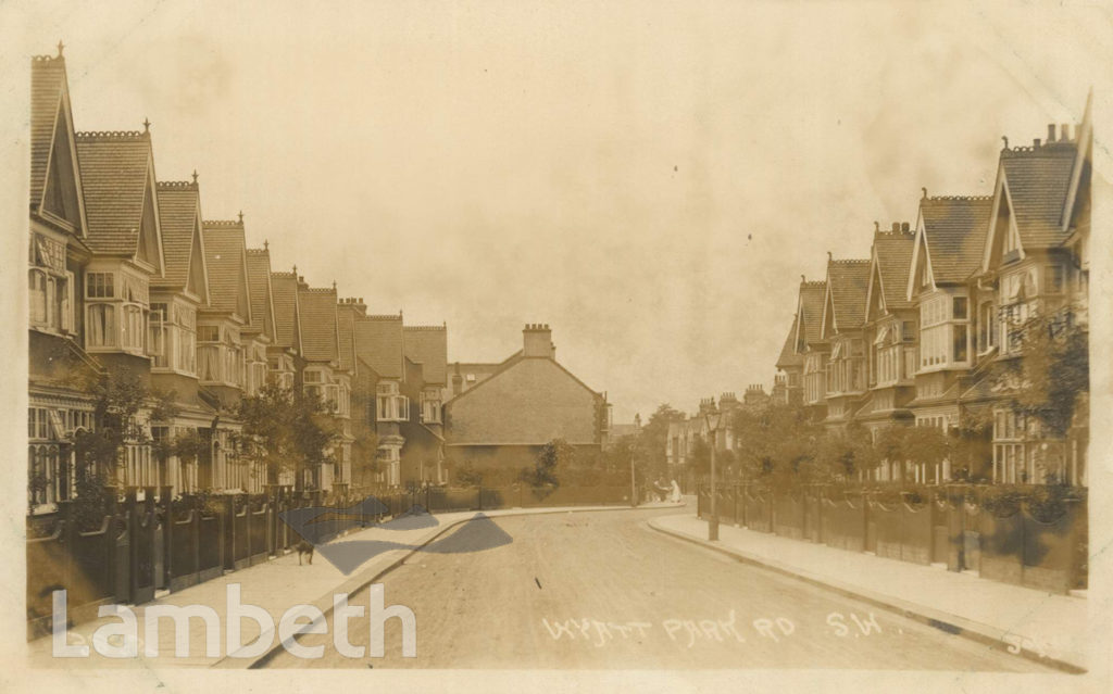 WYATT PARK ROAD, STREATHAM