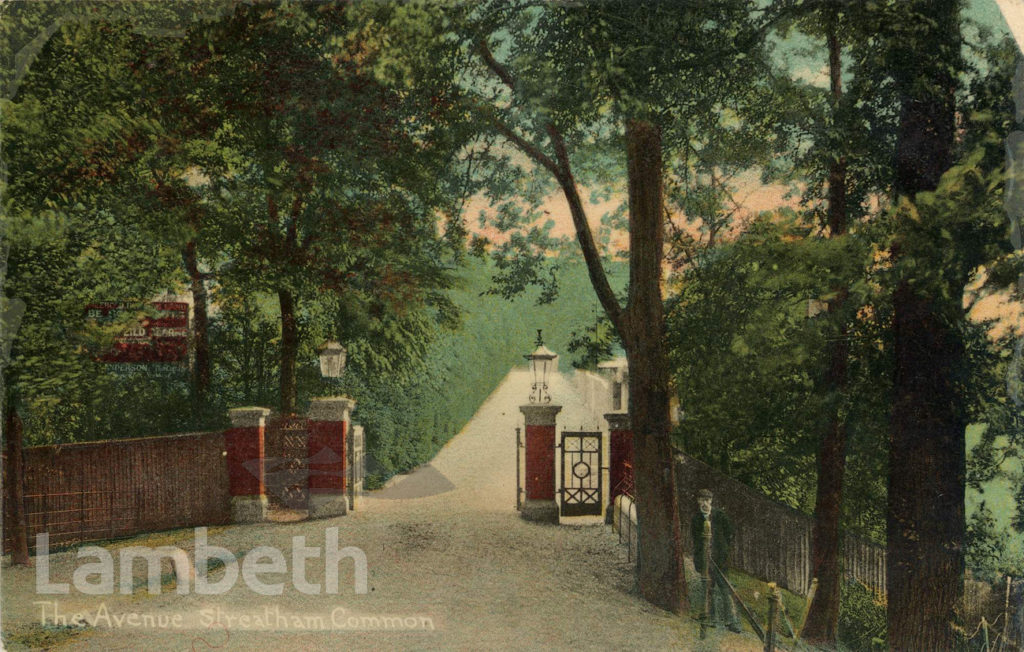 ENTRANCE TO NORWOOD GROVE, STREATHAM COMMON