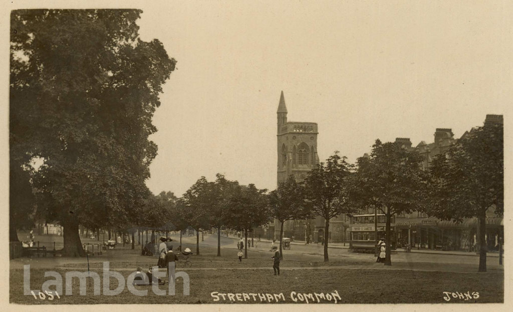 IMMANUEL CHURCH FROM STREATHAM COMMON