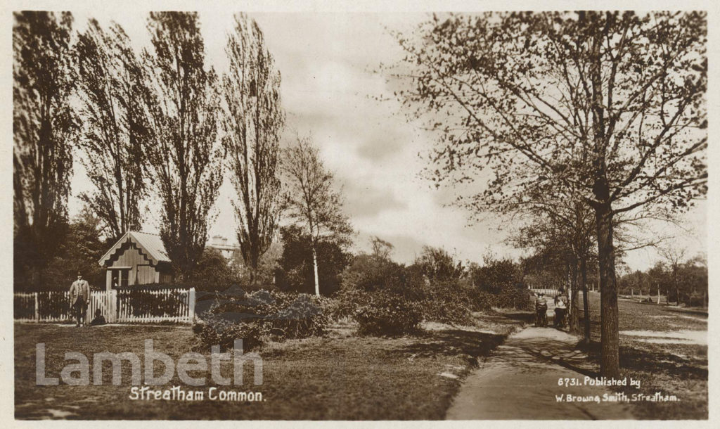 PARK KEEPER AT STREATHAM COMMON