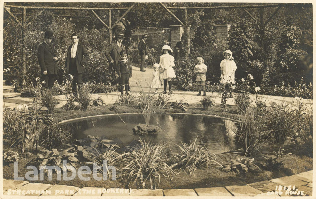 POOL AT THE ROOKERY, STREATHAM COMMON