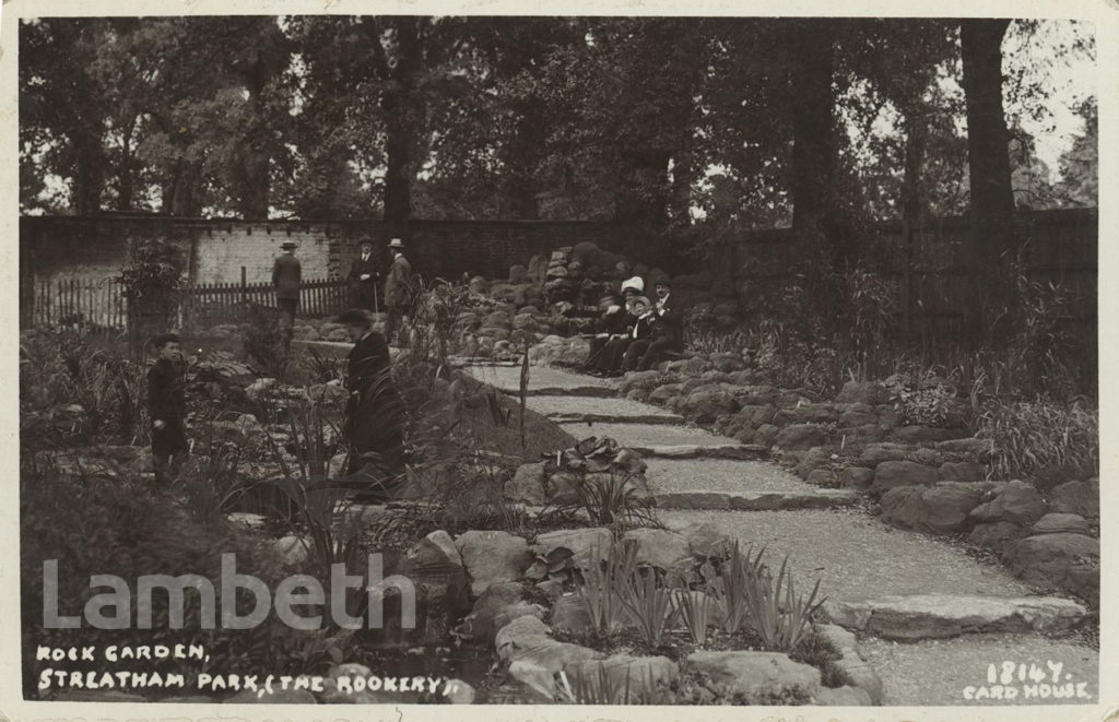 ROCK GARDEN, THE ROOKERY, STREATHAM COMMON