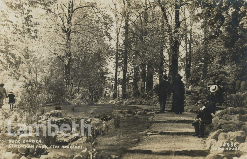 ROCK GARDEN, THE ROOKERY, STREATHAM COMMON