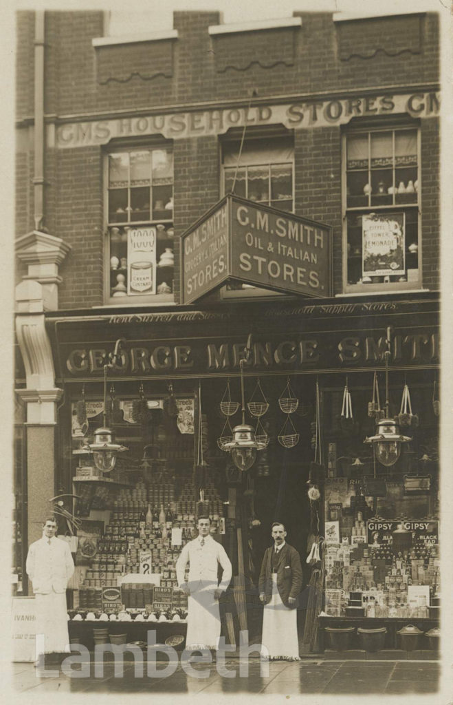 GEORGE MENCE SMITH, 67 STREATHAM HIGH ROAD