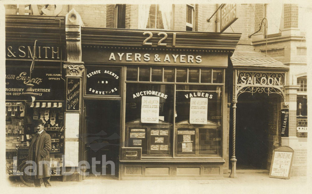 AYERS & AYERS, 221 STREATHAM HIGH ROAD