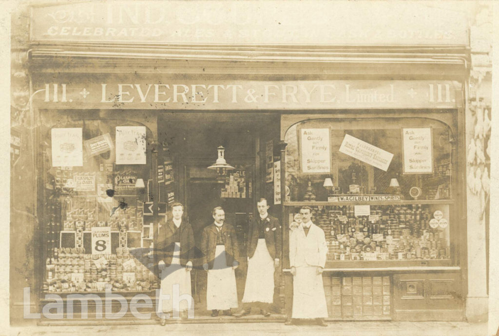 LEVERETT & FRYE LTD, 111 STREATHAM HIGH ROAD