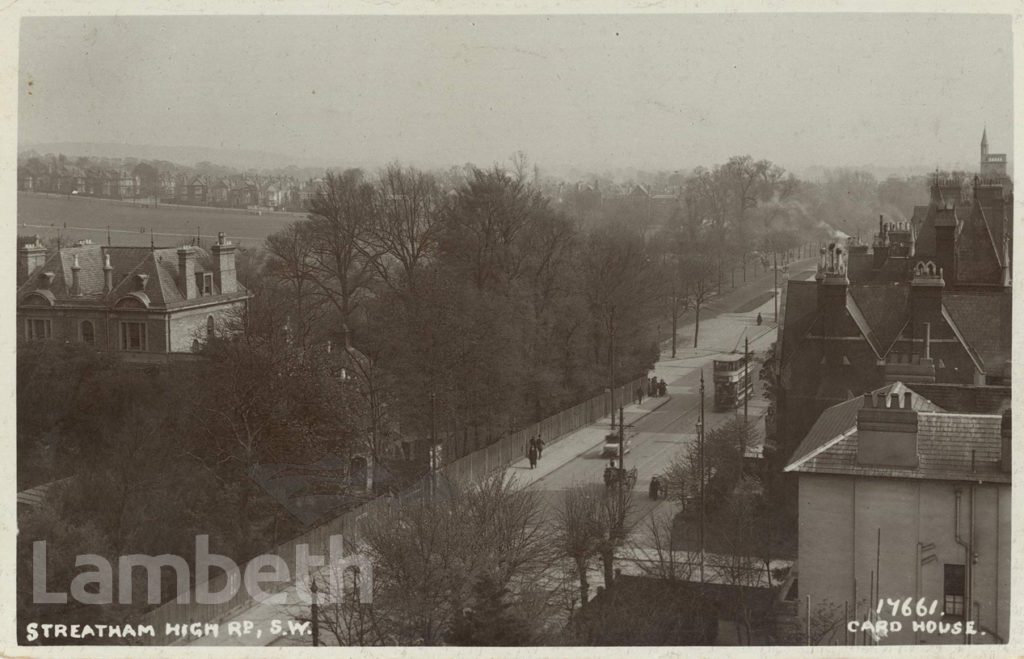 VIEW TO THE CHIMES & STREATHAM HIGH ROAD