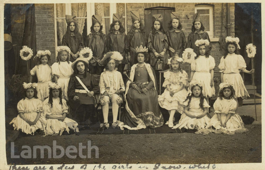 STREATHAM SCHOOLGIRLS IN ‘SNOW WHITE’