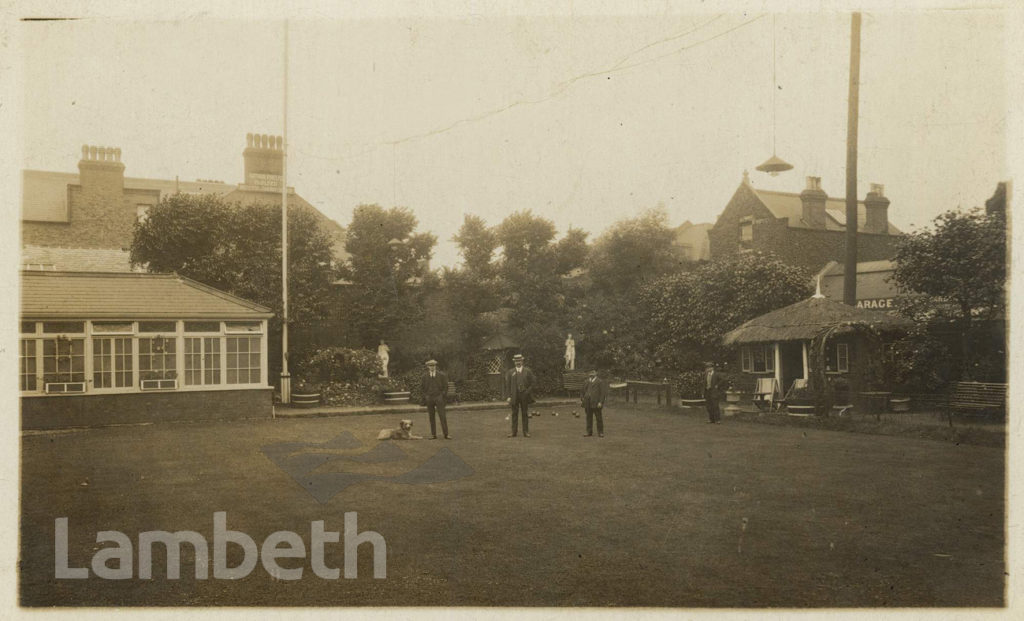 BOWLS, CROWN & SCEPTRE PUBLIC HOUSE, STREATHAM HILL