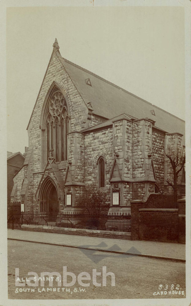 ALL SAINTS, DEVONSHIRE ROAD, SOUTH LAMBETH