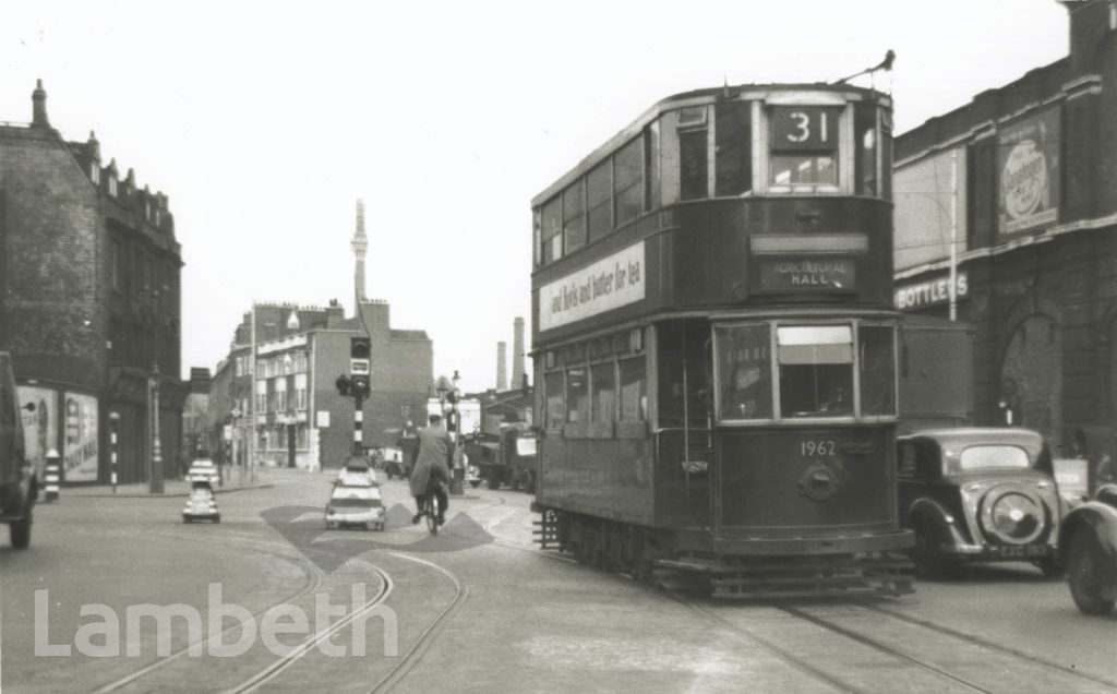 TRAFFIC AT VAUXHALL CROSS