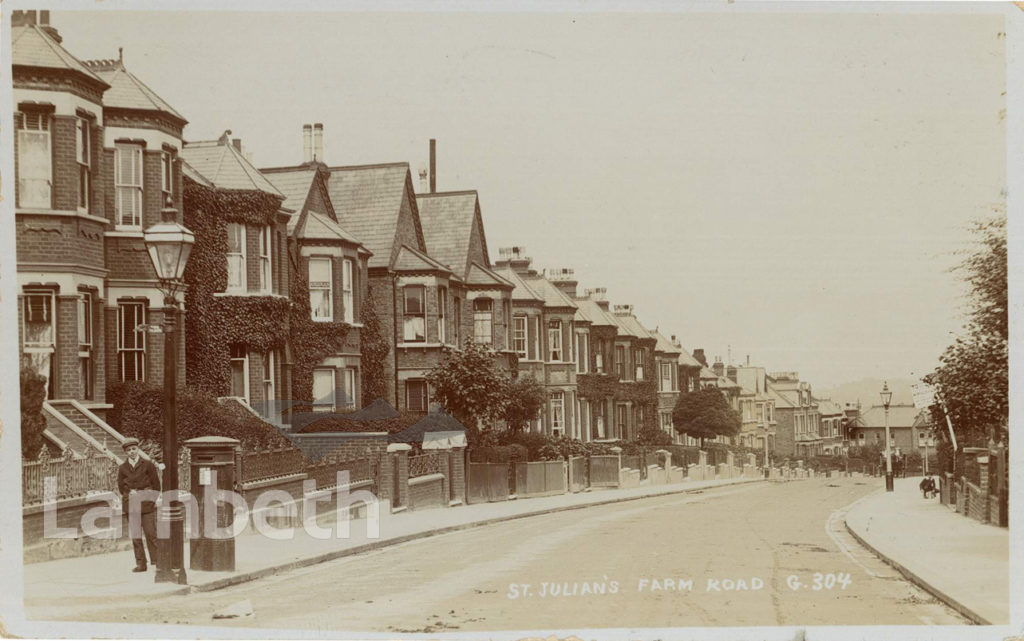 ST JULIAN’S FARM ROAD, WEST NORWOOD