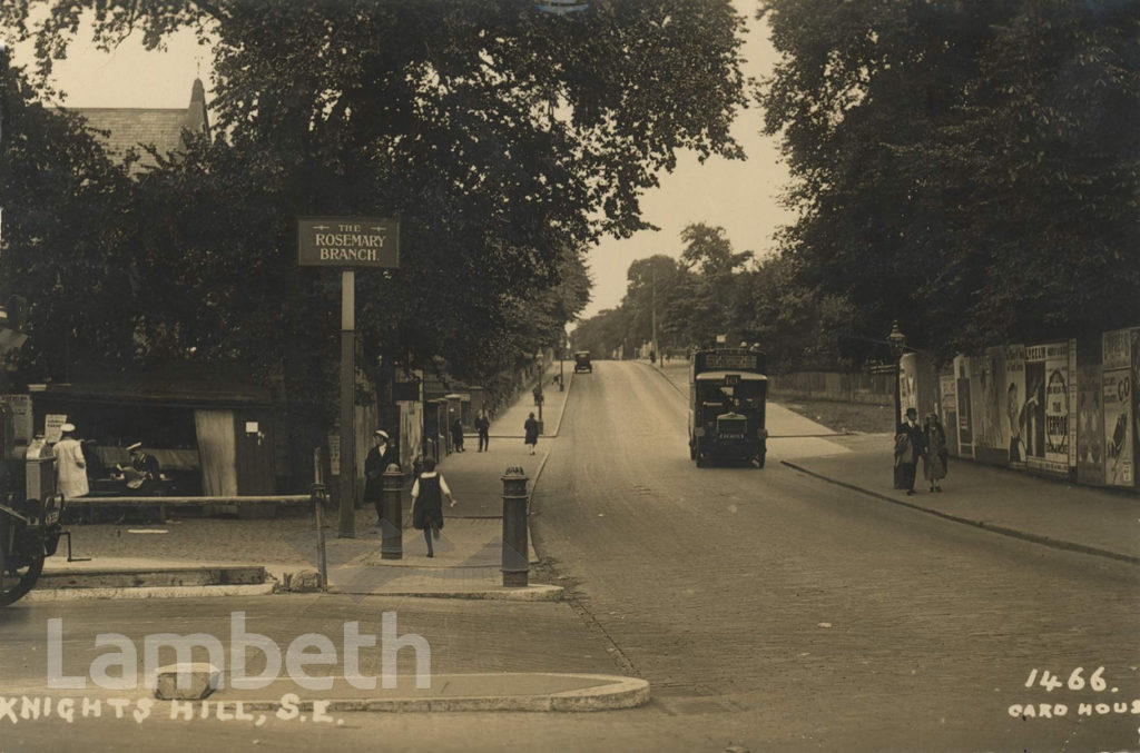 KNIGHT’S HILL, WEST NORWOOD