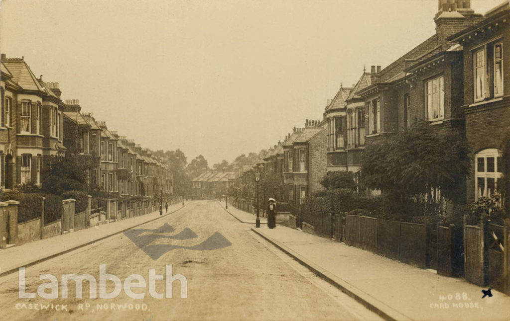 CASEWICK ROAD, WEST NORWOOD