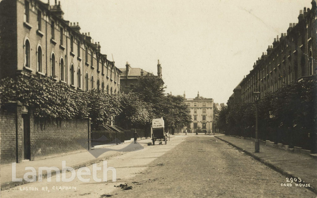 LISTON ROAD, CLAPHAM