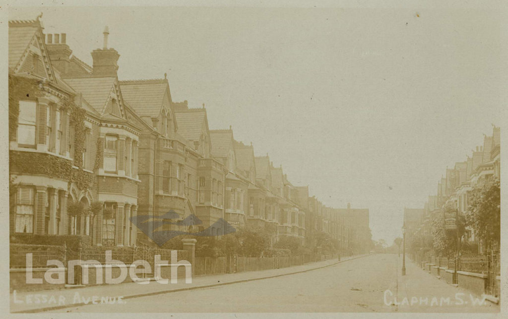 LESSAR AVENUE, CLAPHAM PARK