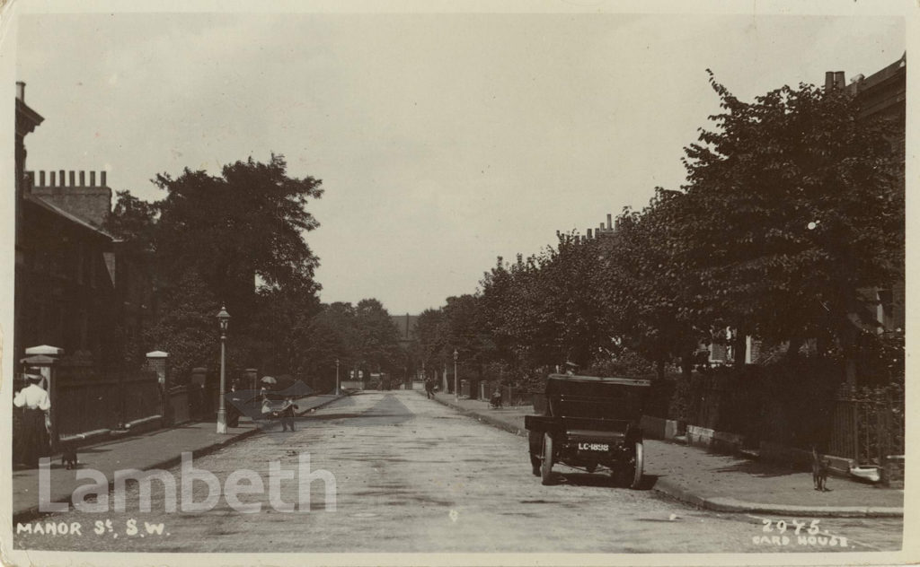 MANOR STREET, CLAPHAM