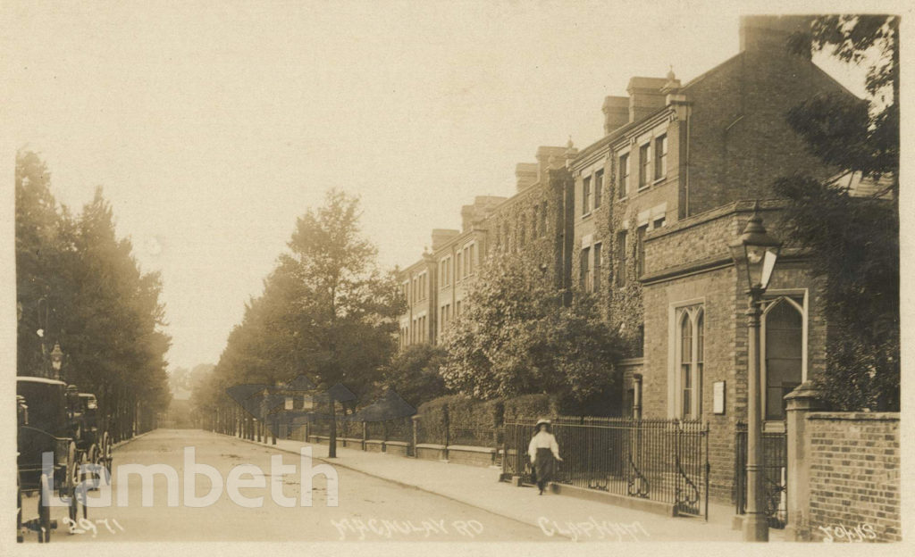 MACAULAY ROAD, CLAPHAM