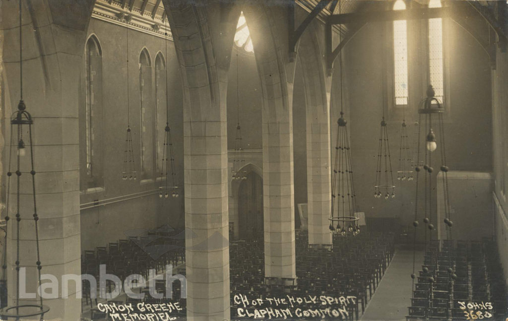 CHURCH OF THE HOLY SPIRIT, NARBONNE AVENUE, CLAPHAM