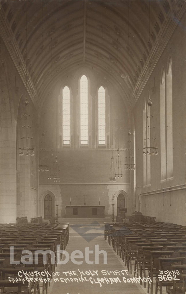 CHURCH OF THE HOLY SPIRIT, CLAPHAM