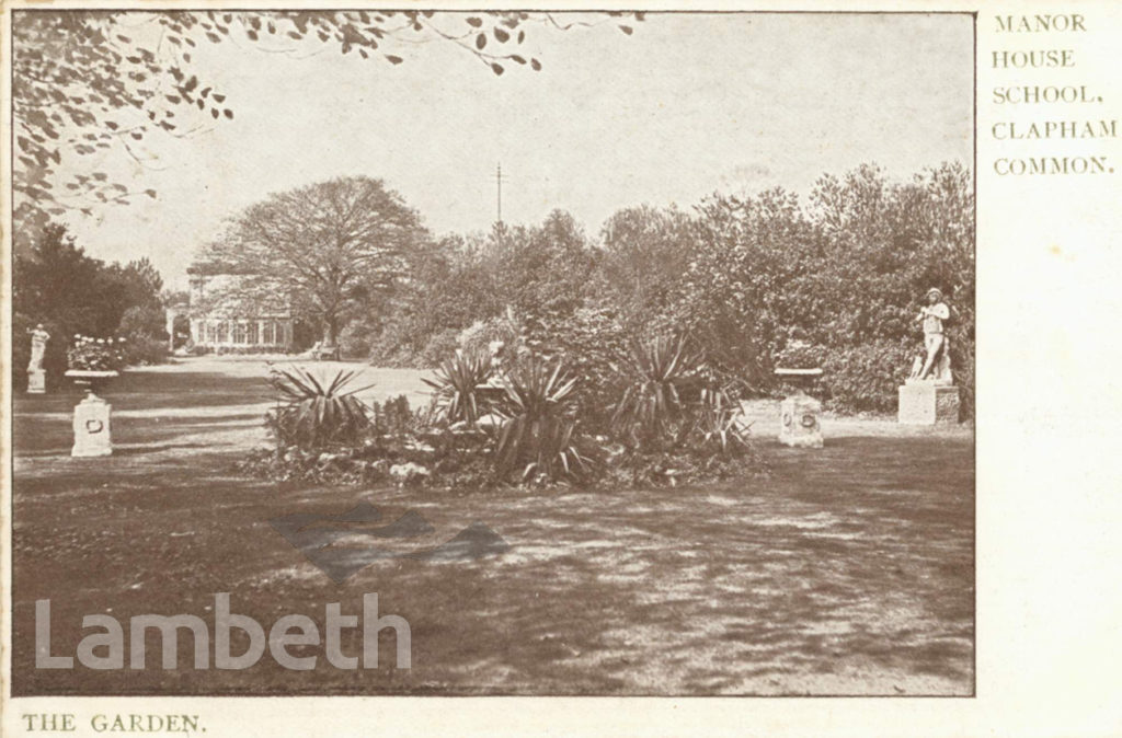 MANOR HOUSE SCHOOL, OLD TOWN, CLAPHAM