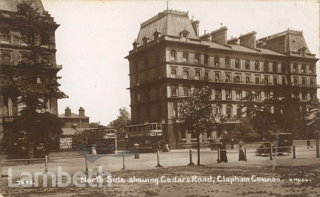 THE CEDARS, CLAPHAM COMMON NORTH SIDE