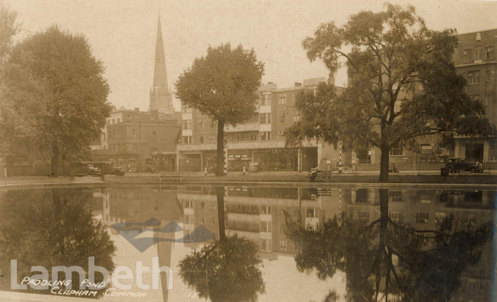 PADDLING POND, CLAPHAM COMMON