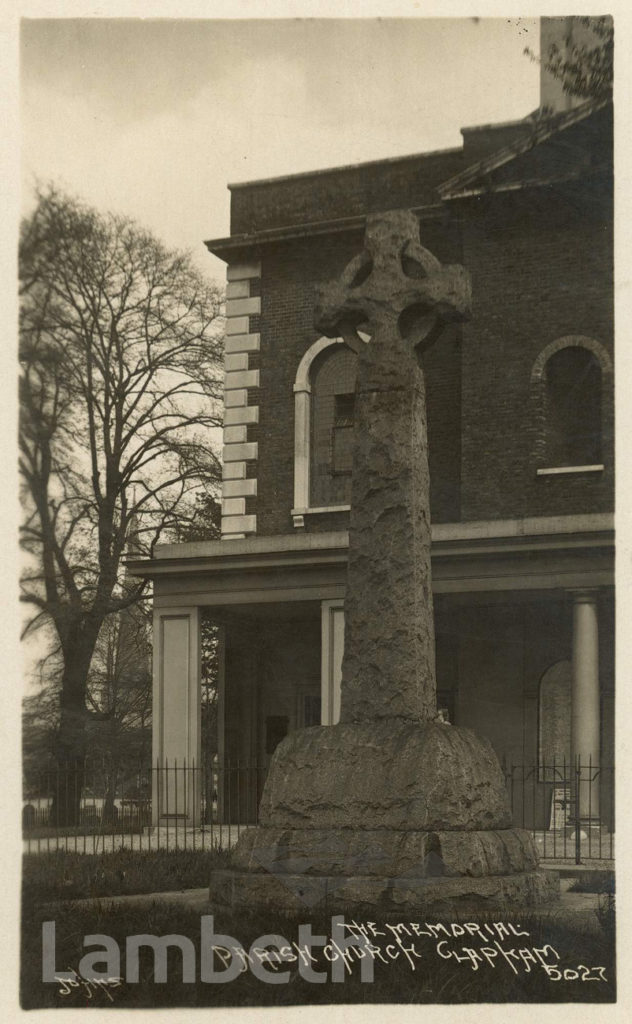 WAR MEMORIAL, HOLY TRINITY, CLAPHAM